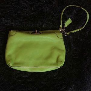 Vintage Coach wristlet